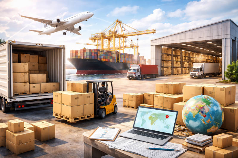 Путь товара из Китая: от фабрики до склада